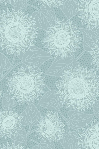 Sunflowers - Sunflowers By Lewis & Irene Pale Blue
