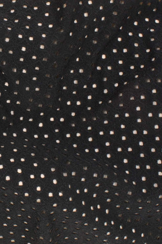 Sunset Eyelet Jersey Black