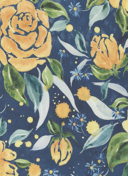 Sunshine and Blue Skies Rose Upon Rows By Create Joy Project For Moda Lake