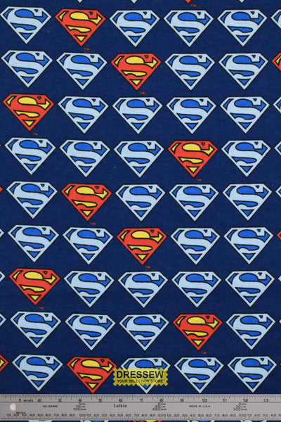 Superman Flannel Navy / Multi