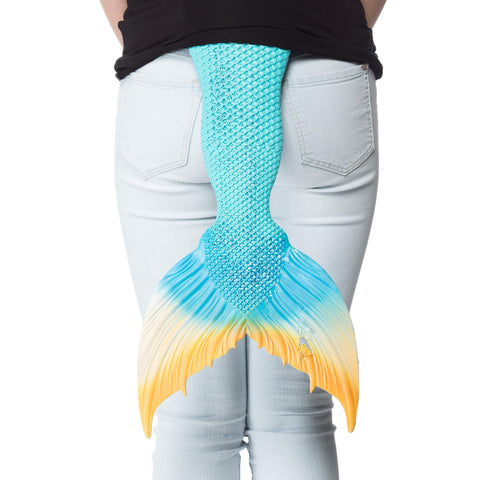 Supersoft Crystal Mermaid Tail 22" Long Blue