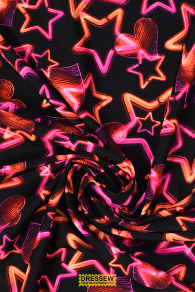 Superstar Lycra Black / Pink