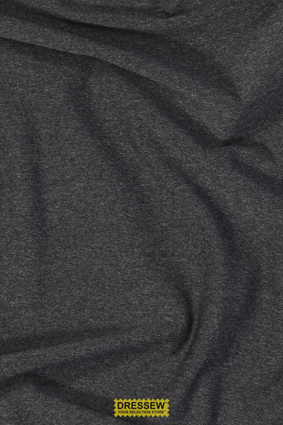 Supplex Lycra Jersey Heather Charcoal
