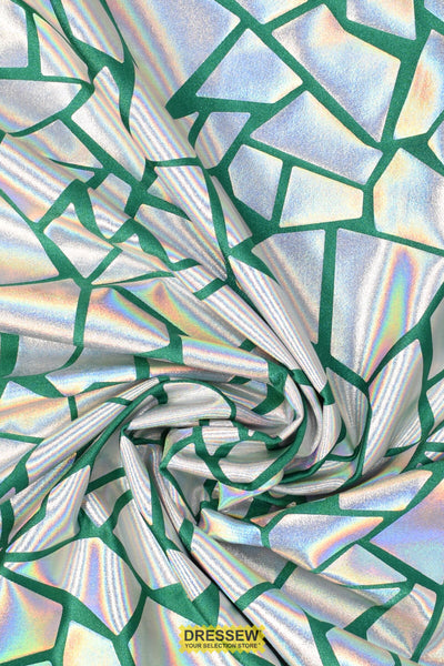 Suzanne Geo Lycra Green / Hologram