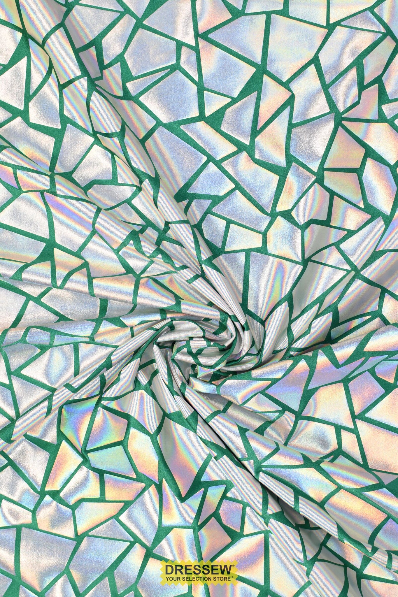 Suzanne Geo Lycra Green / Hologram