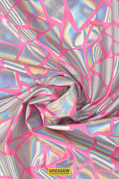 Suzanne Geo Lycra Pink / Hologram