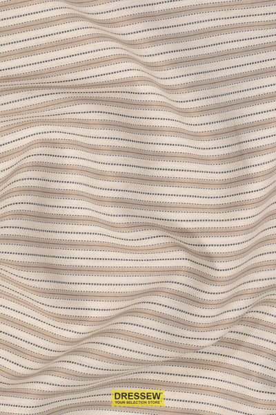 Tasman Stripe Cream / Taupe
