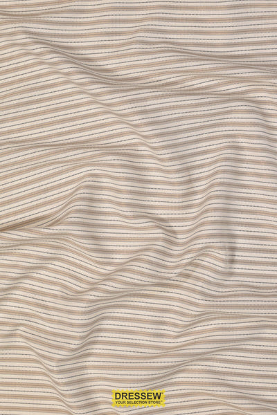 Tasman Stripe Cream / Taupe