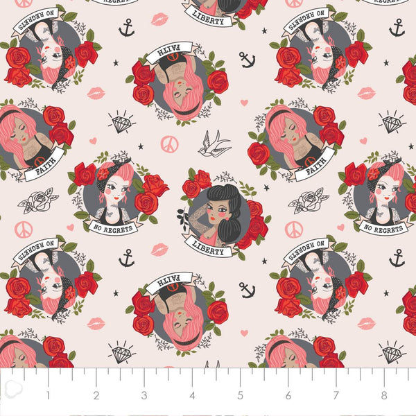 Tattoo Parlour Quotes Light Peach