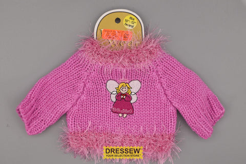 Teddy Bear Sweater Pink / Angel
