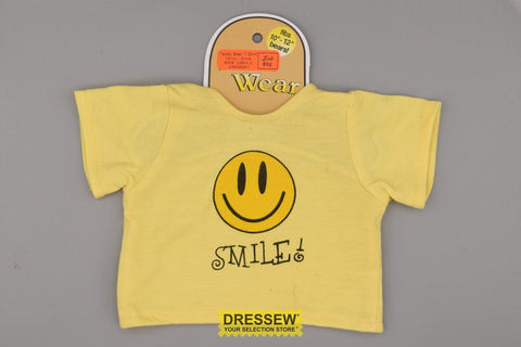 Teddy Bear T-Shirt Yellow / Smile