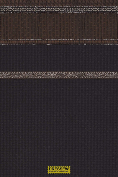 Terrazzo Jacquard Black / Brown