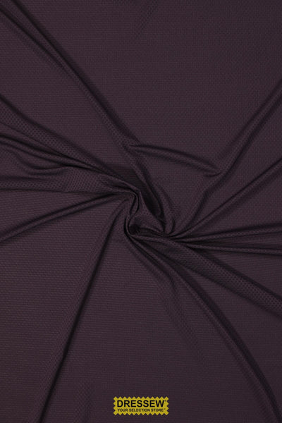 Textured Mesh Dark Plum