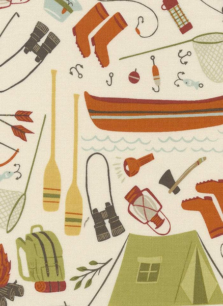 The Great Outdoors Camping Gear By Stacy Iest Hsu For Moda Cloud