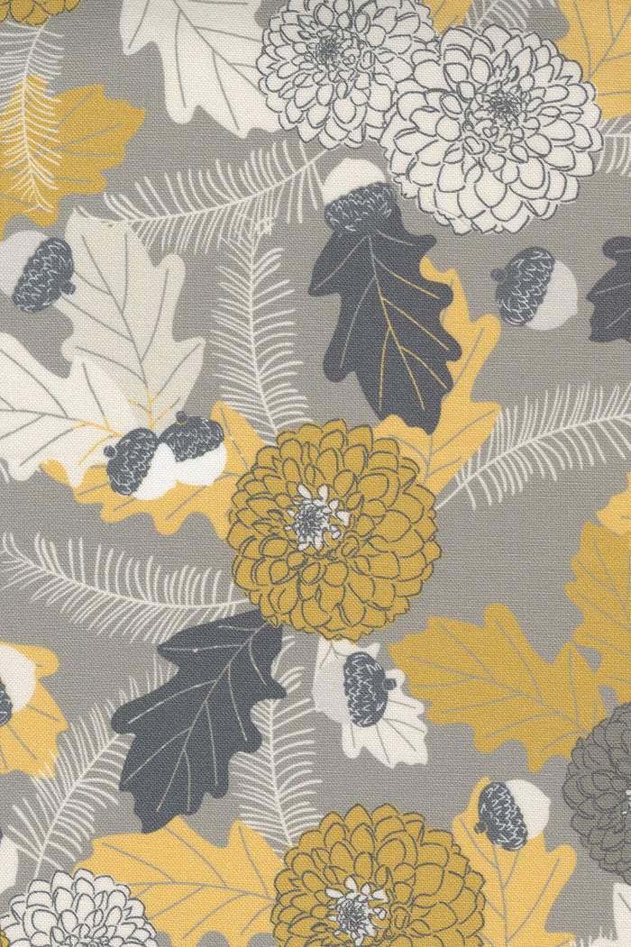 Through The Woods Forest Flora by Sweetfire Road for Moda Flint