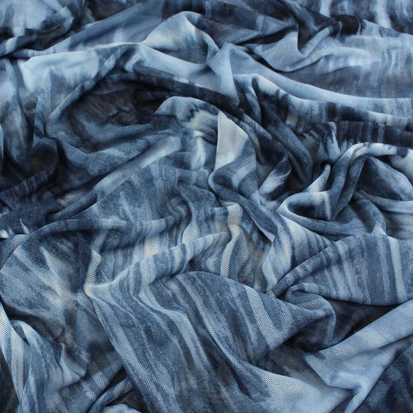 Tie Dye Mesh Blue Mix