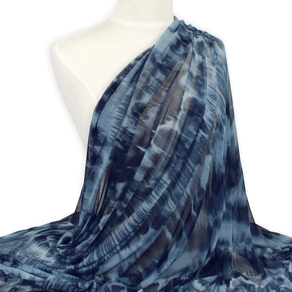 Tie Dye Mesh Blue Mix