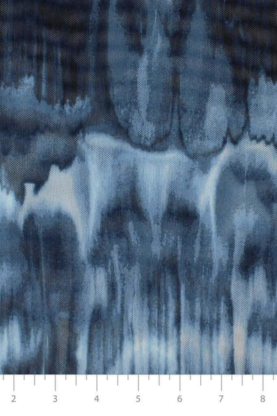 Tie Dye Mesh Blue Mix