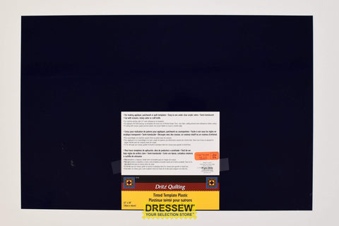 Tinted Template 12" x 18" Dark Blue