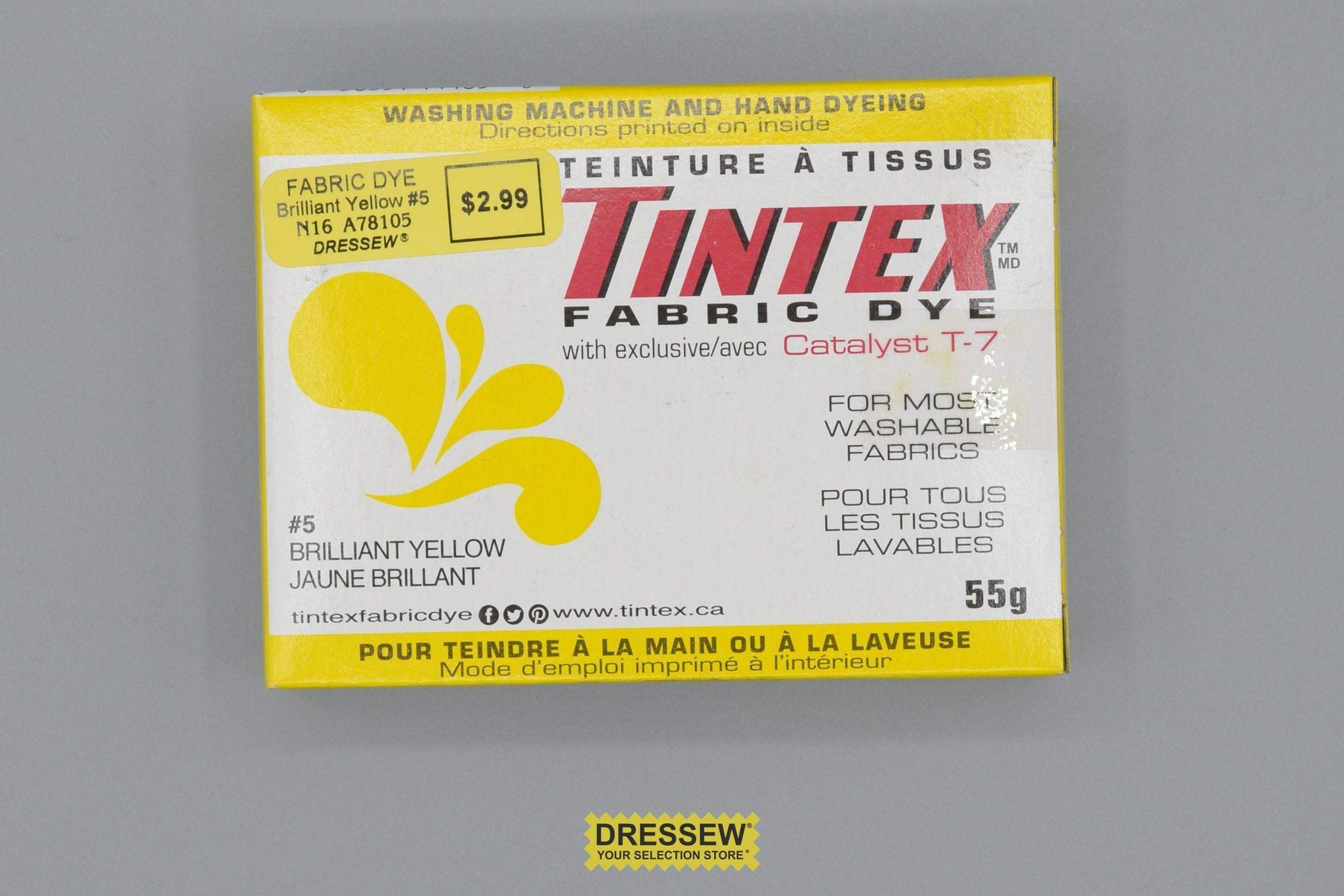 Tintex Fabric Dye Brilliant Yellow