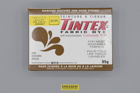 Tintex Fabric Dye Brown