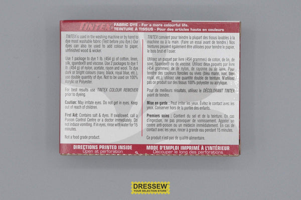 Tintex Fabric Dye Cardinal Red