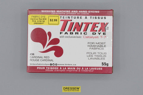 Tintex Fabric Dye Cardinal Red