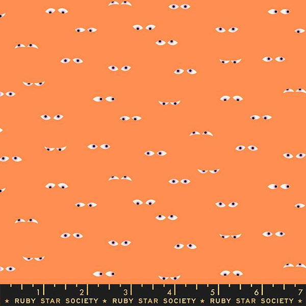 Tiny Frights Creepy Eyes By Ruby Star Society For Moda Pumpkin