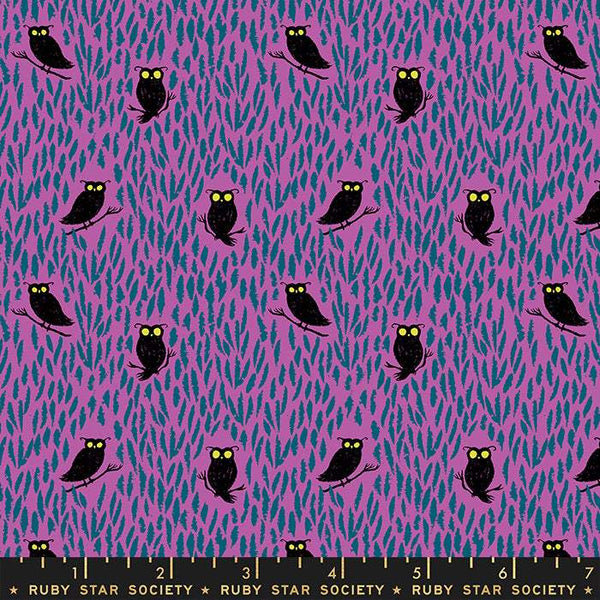 Tiny Frights Eerie Owls By Ruby Star Society For Moda Witchy