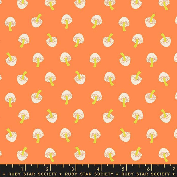 Tiny Frights Tiny Mushrooms By Ruby Star Society For Moda Pumpkin