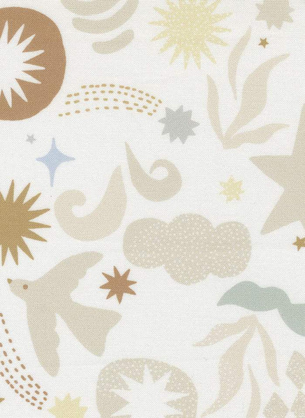 To The Moon And Back Celestial By Paper & Cloth For Moda Dove