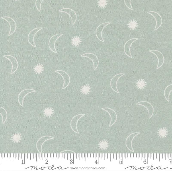 To The Moon And Back Moon and Stars By Paper & Cloth For Moda Grass