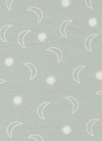 To The Moon And Back Moon and Stars By Paper & Cloth For Moda Grass