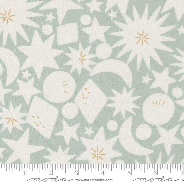 To The Moon And Back Starbursts By Paper & Cloth For Moda Grass