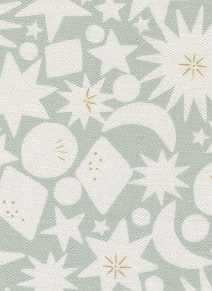 To The Moon And Back Starbursts By Paper & Cloth For Moda Grass