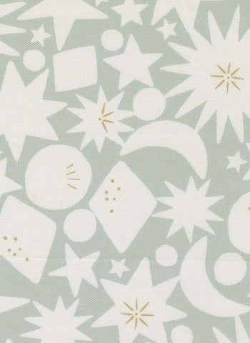 To The Moon And Back Starbursts By Paper & Cloth For Moda Grass