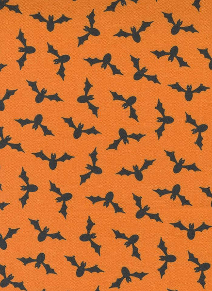 Too Cute To Spook Batty By Me & My Sister For Moda Orange Pumpkin