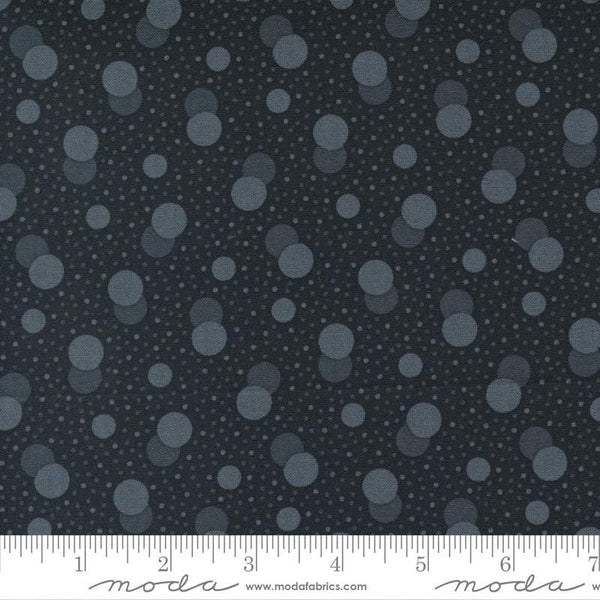 Too Cute To Spook Spooktacular Spots By Me & My Sister For Moda Black Cat / Tonal