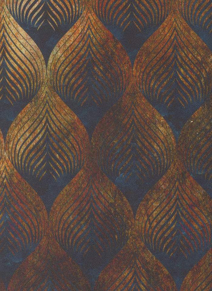 Tranquil Patina Calm Effect By Debbie Maddy For Moda Copper
