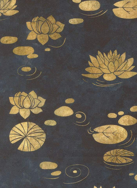 Tranquil Patina Drifting Waters By Debbie Maddy For Moda Midnight