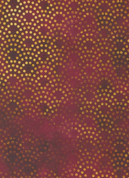 Tranquil Patina Drishti Dot By Debbie Maddy For Moda Burgundy