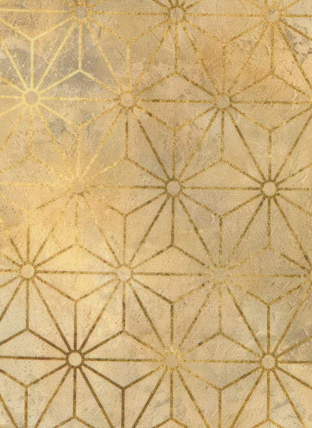 Tranquil Patina Stellar Geometrics By Debbie Maddy For Moda Golden