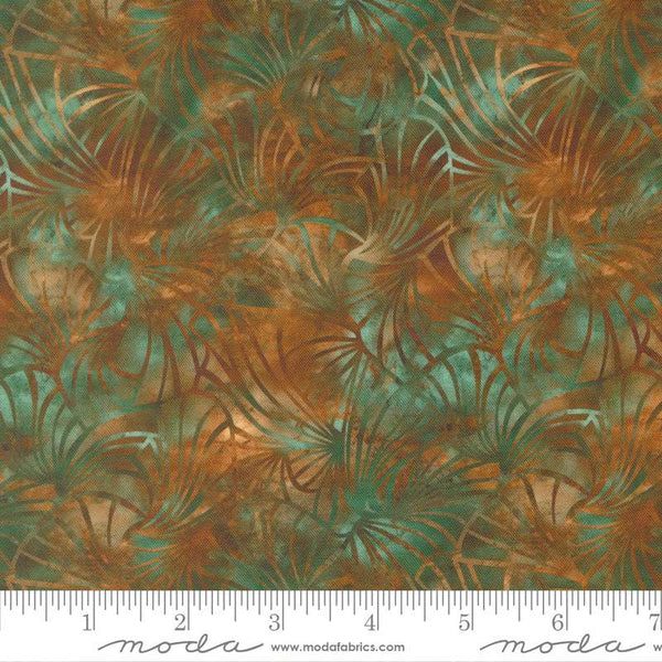 Tranquil Patina Vinyasa By Debbie Maddy For Moda Copper