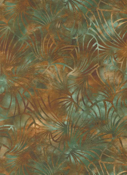 Tranquil Patina Vinyasa By Debbie Maddy For Moda Copper