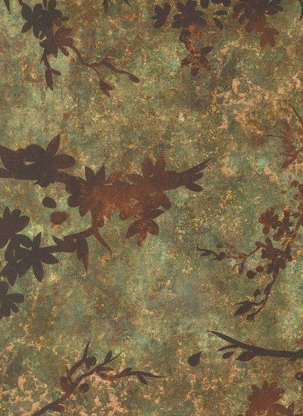 Tranquil Patina Zen Blossom By Debbie Maddy For Moda Bronze