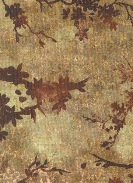 Tranquil Patina Zen Blossom By Debbie Maddy For Moda Golden