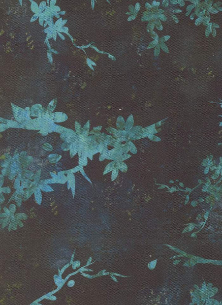 Tranquil Patina Zen Blossom By Debbie Maddy For Moda Midnight