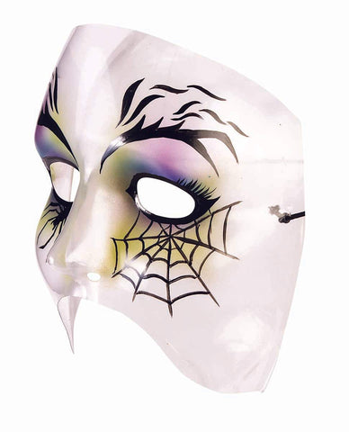 Transparent Mask Spider Web