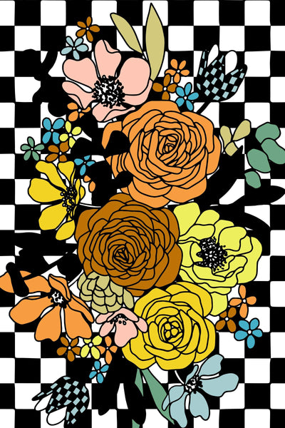 True To Hue Panel By Alli K Design For Moda Black as Night / Multi