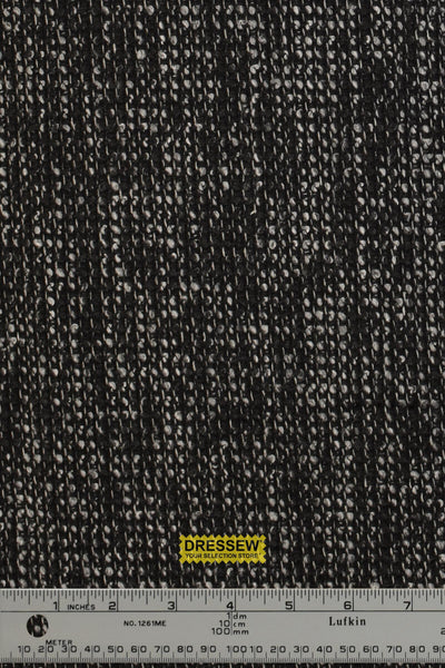 Tweed Coating Black / Grey